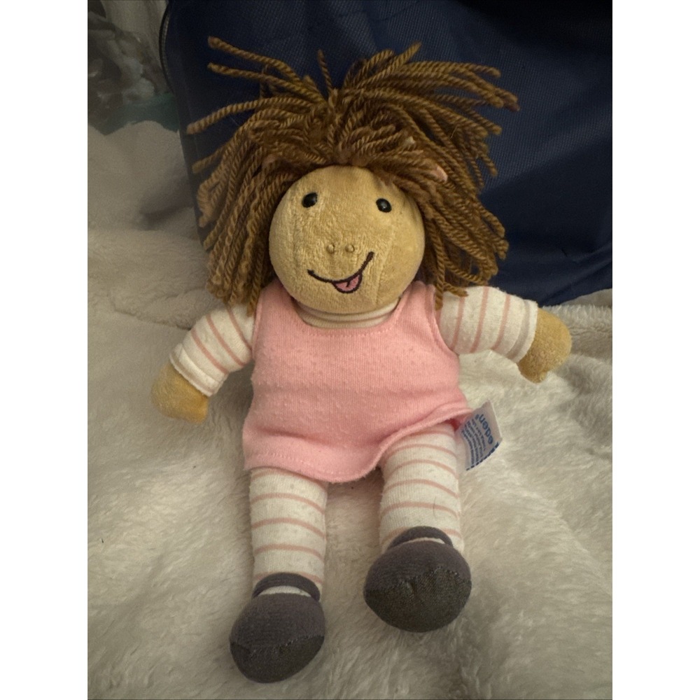 Vintage Arthur's Sister DW Eden Plush Doll w Pink Dress by Marc Brown 1996